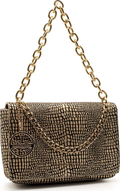 Roccobarocco Rbr914b0202 Borsa Donna a Mano Con Catena E Tracolla Regolabile Pochette Elegante Con Chiusura a Clip Metallica 26x16x6cm Moda/Donna/Borse/Borse a mano Starbag - Gaeta, Commerciovirtuoso.it