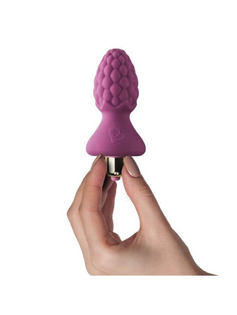 Raspberry plug anale stimolatore prostata 7 x vibrazioni forma a lampone IPX7