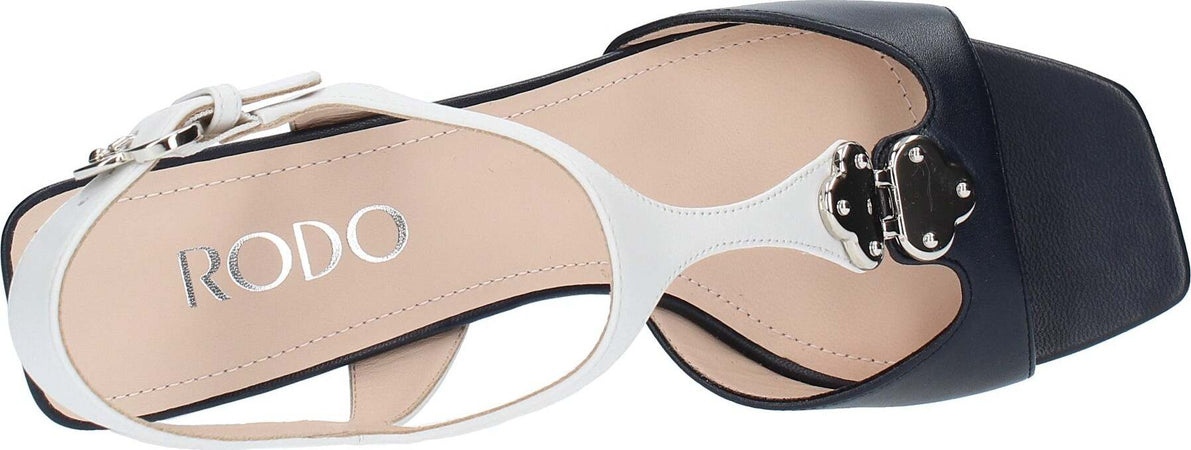 RODO-Sandali-Blu-bianco-da-donna
