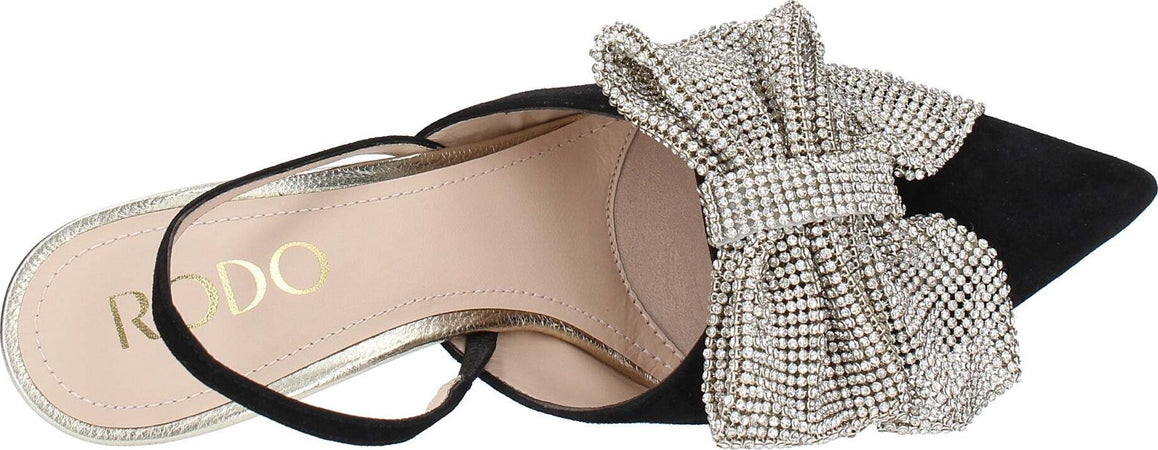 RODO-Scarpe-con-Tacco-Nero-da-donna