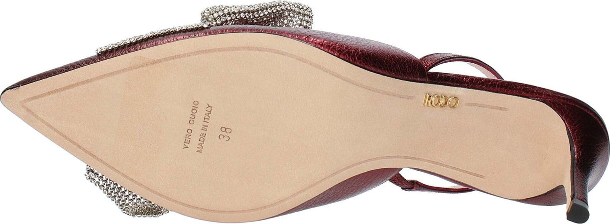 RODO-Scarpe-con-Tacco-Rosso-da-donna