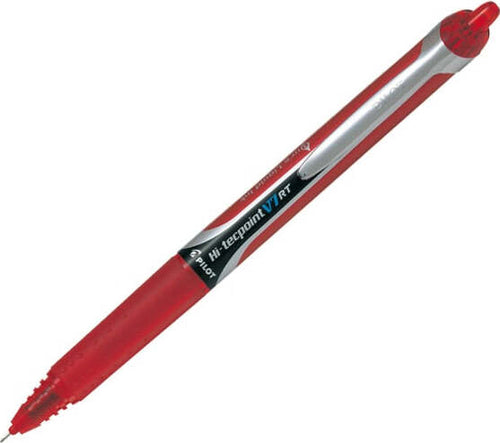 Roller a scatto Hi Tecpoint V7 RT - punta 0 7mm - rosso - Pilot Cancelleria e prodotti per ufficio/Penne matite scrittura e correzione/Penne e ricariche/Penne roller a inchiostro gel Eurocartuccia - Pavullo, Commerciovirtuoso.it
