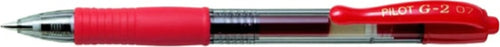Roller gel a scatto G-2 - punta 0 7mm - rosso - Pilot Cancelleria e prodotti per ufficio/Penne matite scrittura e correzione/Penne e ricariche/Penne roller a inchiostro gel Eurocartuccia - Pavullo, Commerciovirtuoso.it