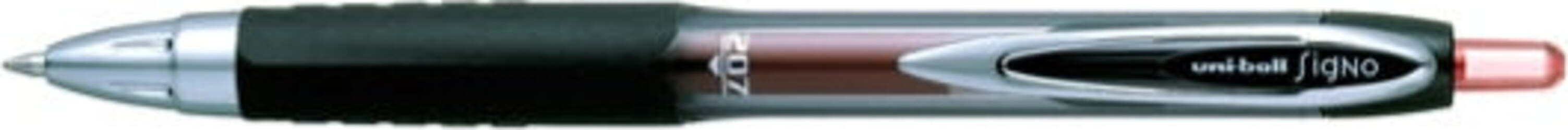 Roller gel a scatto Uni Ball Signo 207 - punta 0 7mm - rosso - Uni Mitsubishi Cancelleria e prodotti per ufficio/Penne matite scrittura e correzione/Penne e ricariche/Penne roller a inchiostro gel Eurocartuccia - Pavullo, Commerciovirtuoso.it