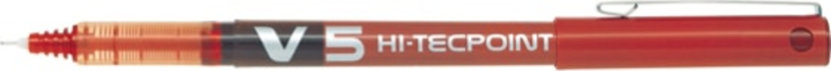 Roller Hi Tecpoint V5 - punta 0 5 mm - rosso - Pilot Cancelleria e prodotti per ufficio/Penne matite scrittura e correzione/Penne e ricariche/Penne roller a inchiostro gel Eurocartuccia - Pavullo, Commerciovirtuoso.it