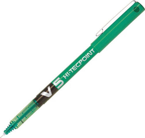 Roller Hi Tecpoint V5 - punta 0 5mm - verde - Pilot Cancelleria e prodotti per ufficio/Penne matite scrittura e correzione/Penne e ricariche/Penne roller a inchiostro gel Eurocartuccia - Pavullo, Commerciovirtuoso.it