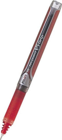 Roller Hi Tecpoint V5 Grip - punta 0 5mm - rosso - Pilot Cancelleria e prodotti per ufficio/Penne matite scrittura e correzione/Penne e ricariche/Penne roller a inchiostro gel Eurocartuccia - Pavullo, Commerciovirtuoso.it