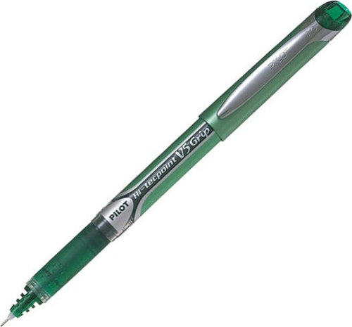 Roller Hi Tecpoint V5 Grip - punta 0 5mm - verde - Pilot Cancelleria e prodotti per ufficio/Penne matite scrittura e correzione/Penne e ricariche/Penne roller a inchiostro gel Eurocartuccia - Pavullo, Commerciovirtuoso.it
