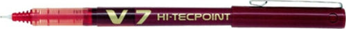 Roller Hi Tecpoint V7 - punta 0 7 mm - rosso - Pilot Cancelleria e prodotti per ufficio/Penne matite scrittura e correzione/Penne e ricariche/Penne roller a inchiostro gel Eurocartuccia - Pavullo, Commerciovirtuoso.it