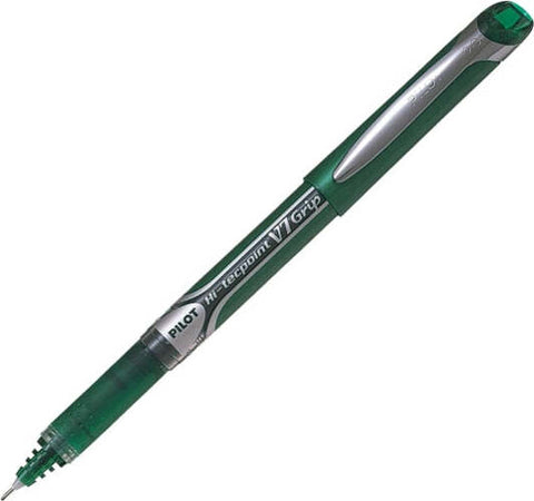 Roller Hi Tecpoint V7 Grip - punta 0 7mm - verde - Pilot Cancelleria e prodotti per ufficio/Penne matite scrittura e correzione/Penne e ricariche/Penne roller a inchiostro gel Eurocartuccia - Pavullo, Commerciovirtuoso.it