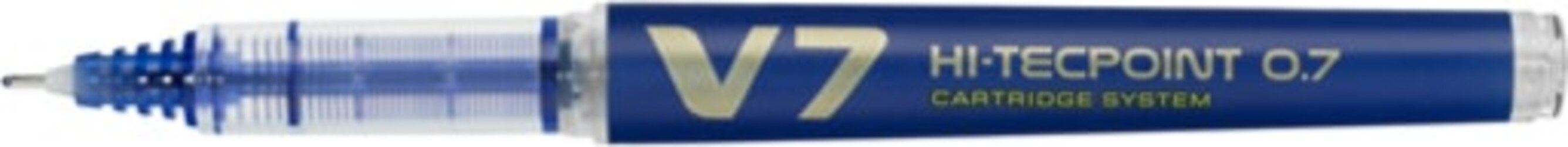 Roller Hi Tecpoint V7 ricaricabile Begreen con cappuccio - punta 0 70mm - blu - Pilot Cancelleria e prodotti per ufficio/Penne matite scrittura e correzione/Penne e ricariche/Penne roller a inchiostro gel Eurocartuccia - Pavullo, Commerciovirtuoso.it