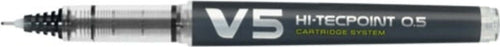 Roller Hi Tecpointt V5 ricaricabile Begreen con cappuccio - punta 0 50mm - nero - Pilot Cancelleria e prodotti per ufficio/Penne matite scrittura e correzione/Penne e ricariche/Penne roller a inchiostro gel Eurocartuccia - Pavullo, Commerciovirtuoso.it