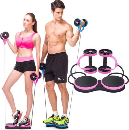 Roller-Multifunzione-Estensore-Addominali-Pettorali-Glutei-Cosce-Fitness