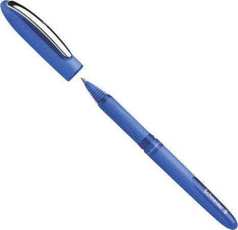 Roller One Hybrid C con cappuccio - tratto 0 3mm - blu - Schneider Cancelleria e prodotti per ufficio/Penne matite scrittura e correzione/Penne e ricariche/Penne roller a inchiostro gel Eurocartuccia - Pavullo, Commerciovirtuoso.it