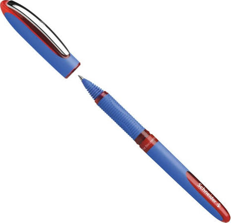 Roller One Hybrid C con cappuccio - tratto 0 3mm - rosso - Schneider Cancelleria e prodotti per ufficio/Penne matite scrittura e correzione/Penne e ricariche/Penne roller a inchiostro gel Eurocartuccia - Pavullo, Commerciovirtuoso.it