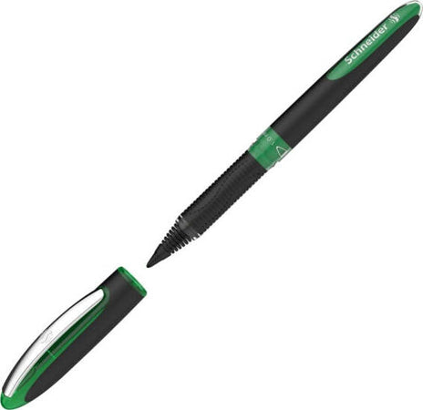 Roller One Sign - punta ultra-smooth 1.0 mm - verde - Schneider Cancelleria e prodotti per ufficio/Penne matite scrittura e correzione/Penne e ricariche/Penne roller a inchiostro gel Eurocartuccia - Pavullo, Commerciovirtuoso.it