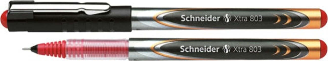 Roller Xtra 803 - tratto 0 3mm - rosso - Schneider [multipack] 10 pezzi Cancelleria e prodotti per ufficio/Penne matite scrittura e correzione/Penne e ricariche/Penne roller a inchiostro gel Eurocartuccia - Pavullo, Commerciovirtuoso.it