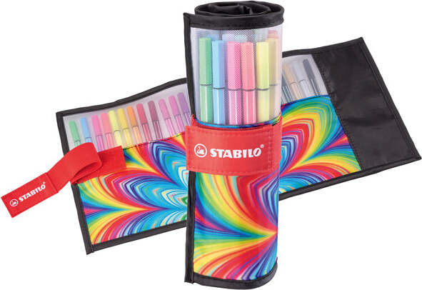 Rollerset arty line Pen 68 - punta in fibra - colori assortiti - Stabilo - conf. 25 pezzi Cancelleria e prodotti per ufficio/Penne matite scrittura e correzione/Penne e ricariche/Penne a punta porosa Eurocartuccia - Pavullo, Commerciovirtuoso.it
