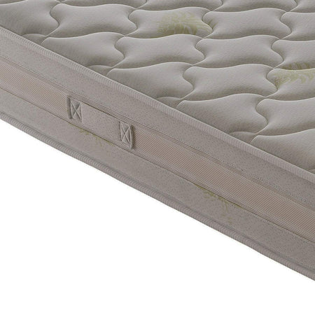 Materasso in Memory Foam - Alto 25 cm - 5 cm memory foam - Rivestimento Aloe Gel rinfrescante - Ortopedico