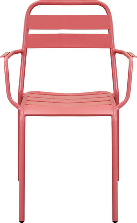 ROMANUS---poltrona-da-giardino-impilabile-in-ferro-Rosso-Corallo-Milani-Home