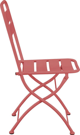 ROMANUS---sedia-da-giardino-pieghevole-salvaspazio-in-ferro-cm-42x50x88-h-Rosso-Corallo-Milani-Home