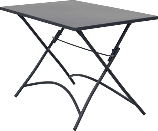 ROMANUS---set-tavolo-da-giardino-pieghevole-salvaspazio-110x70-compreso-di-4-poltrone-in-ferro-Antracite-Milani-Home