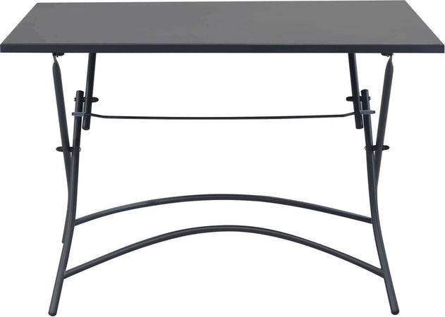 ROMANUS---set-tavolo-da-giardino-pieghevole-salvaspazio-110x70-compreso-di-4-poltrone-in-ferro-Antracite-Milani-Home