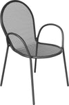 ROMANUS---set-tavolo-in-metallo-cm-60x60x72-h-con-2-sedute-Grigio-scuro-Milani-Home