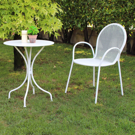 ROMANUS---tavolo-da-giardino-rotondo-in-ferro-tondo-60-Bianco-Milani-Home