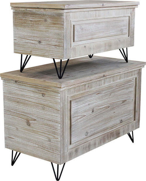 ROMARIC---set-di-2-bauli-in-legno-in-paulownia-e-mdf-industrial-83,5x43x53,5/-80x40x50-Tortora-Milani-Home