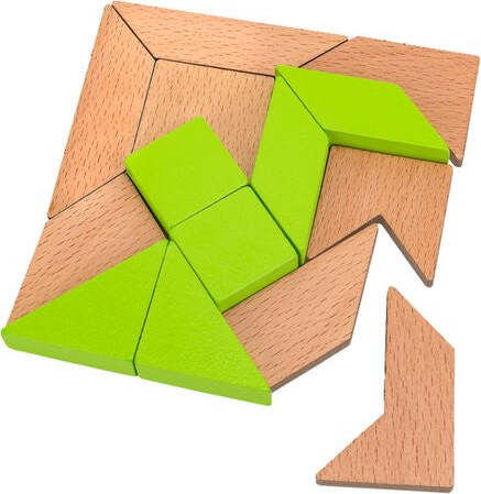 Rompicapo-Globo-40896-SIR-WOOD-Tangram-15-pz