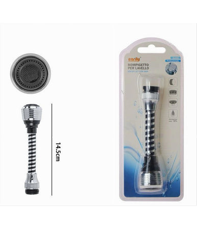 Rompigetto Aeratore Doccetta Rubinetto Lavello Prolunga Cannuccia Flessibile 69255
