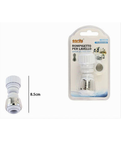 Rompigetto Universale Per Rubinetto Cucina Girevole Snodato Aeratore 8.5cm 87162