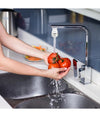 Rompigetto Universale Per Rubinetto Cucina Girevole Snodato Aeratore 8.5cm 87162