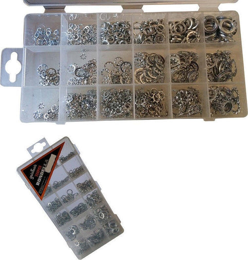 RONDELLE BLOCCAGGIO KIT 720 PZ VARIE MISURE DISTANZIATORI PIATTE IN ACCIAIO Fai da te/Ferramenta/Chiodi viti ed elementi di fissaggio/Rondelle/Rondelle piatte Trade Shop italia - Napoli, Commerciovirtuoso.it
