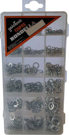 RONDELLE BLOCCAGGIO KIT 720 PZ VARIE MISURE DISTANZIATORI PIATTE IN ACCIAIO Fai da te/Ferramenta/Chiodi viti ed elementi di fissaggio/Rondelle/Rondelle piatte Trade Shop italia - Napoli, Commerciovirtuoso.it
