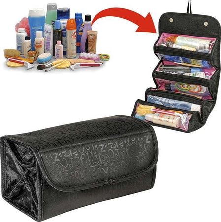 ROOL-N-GO BORSETTA ORGANIZZA ORGANIZER PER COSMETICA DA VIAGGIO COLORE NERO Moda/Valigie borse e accessori da viaggio/Accessori/Accessori da viaggio/Beauty Case da viaggio Trade Shop italia - Napoli, Commerciovirtuoso.it
