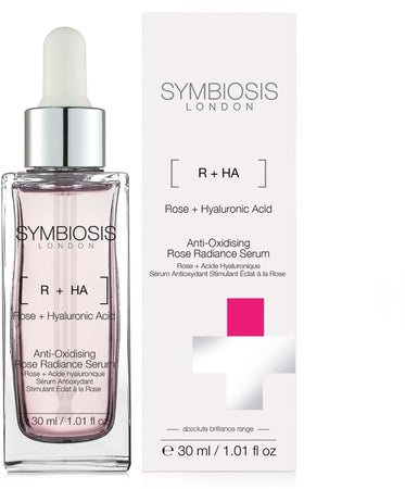 [Rosa + Acido Ialuronico] - Siero Radioso Antiossidante Alla Rosa | Symbiosis London