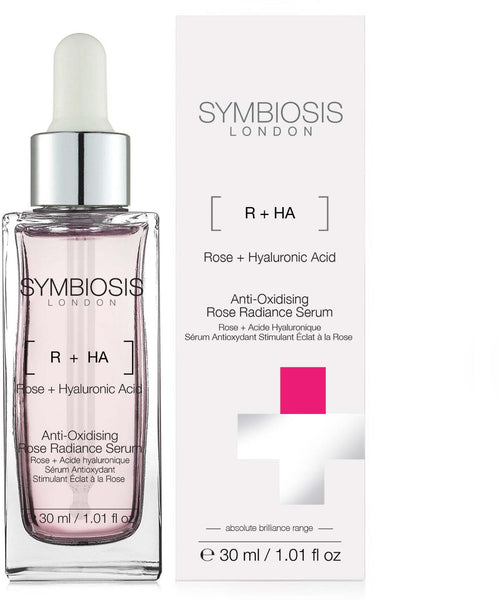 [Rosa + Acido Ialuronico] - Siero Radioso Antiossidante Alla Rosa | Symbiosis London