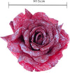 Rosa Rosso Neve in materiale sintetico con clip decorazione per interno da 15 cm Casa e cucina/Decorazioni per interni/Addobbi e decorazioni per ricorrenze/Decorazioni natalizie/Ghirlande e corone MagiediNatale.it - Altamura, Commerciovirtuoso.it