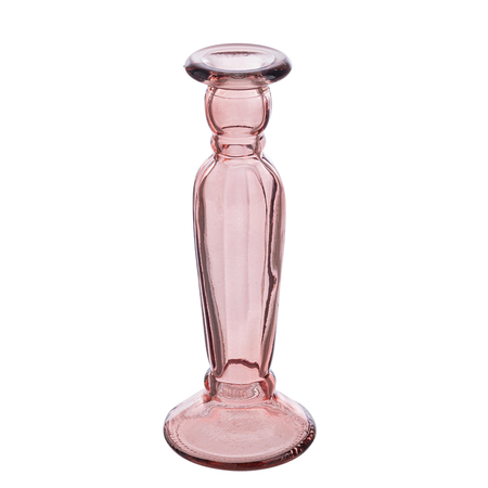 candelabro vt julia in varie tonalità di colore realizzato con materiale  in vetro riciclato