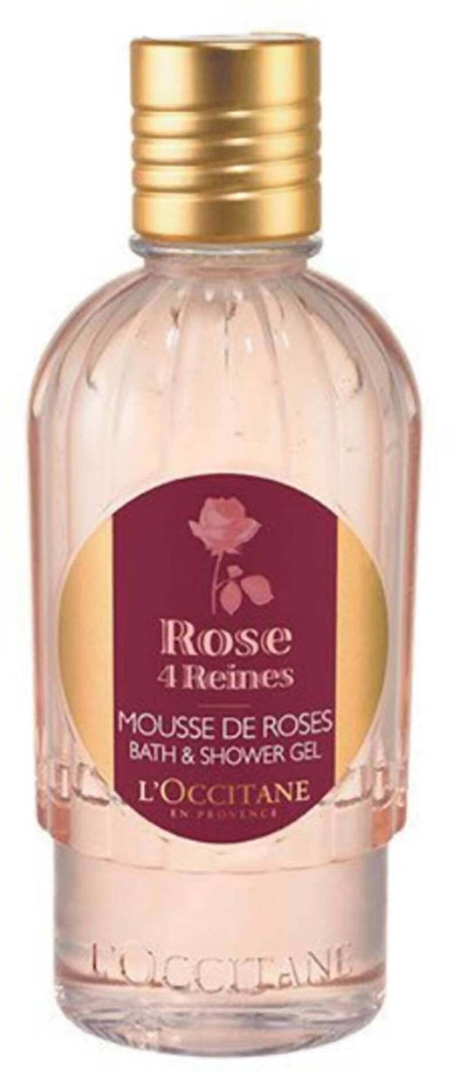 Rose 4 Reines Gel Doccia alle rose L'occitane En Provence Mousse de Corp Body Shampoo alla rosa 4 Regine 250 ml