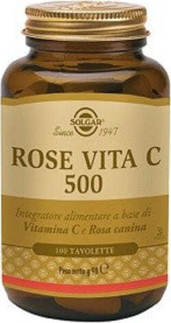 ROSE-VITA-C-500-integratore-alimentare-100-tavolette-Solgar