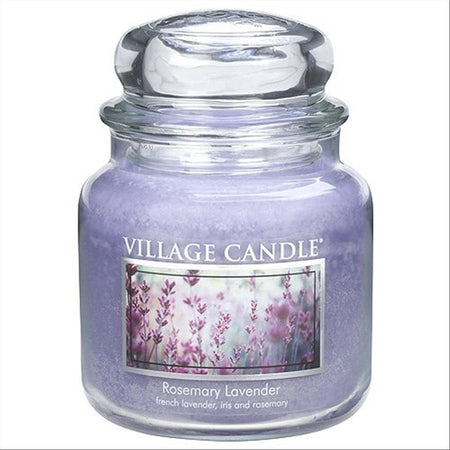 Candele profumate "Village Candle" profumatore per ambienti 16 once, Giara in vetro 450 gr
