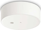 Rosone-Contemporaneo-Metallo-Bianco-1-Luce