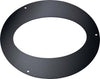 Rosone ellittico in acciaio nero, Anello di chiusura per canna fumaria stufa a pellet e legna Fai da te/Caminetti e accessori/Accessori per caminetto/Tubi di scarico La Zappa - Altamura, Commerciovirtuoso.it