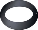 Rosone ellittico in acciaio nero, Anello di chiusura per canna fumaria stufa a pellet e legna Fai da te/Caminetti e accessori/Accessori per caminetto/Tubi di scarico La Zappa - Altamura, Commerciovirtuoso.it