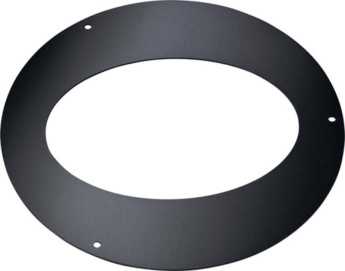 Rosone ellittico in acciaio nero, Anello di chiusura per canna fumaria stufa a pellet e legna Fai da te/Caminetti e accessori/Accessori per caminetto/Tubi di scarico La Zappa - Altamura, Commerciovirtuoso.it