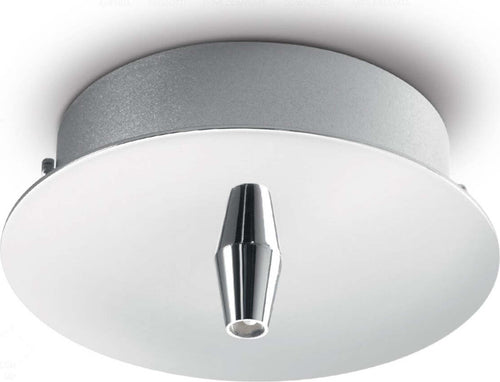 Rosone-Ideal-Lux-RONDO-122830-moderna-metallo-cromato-soffitto-parete