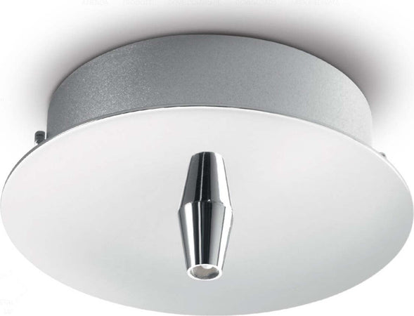 Rosone-Ideal-Lux-RONDO-122830-moderna-metallo-cromato-soffitto-parete